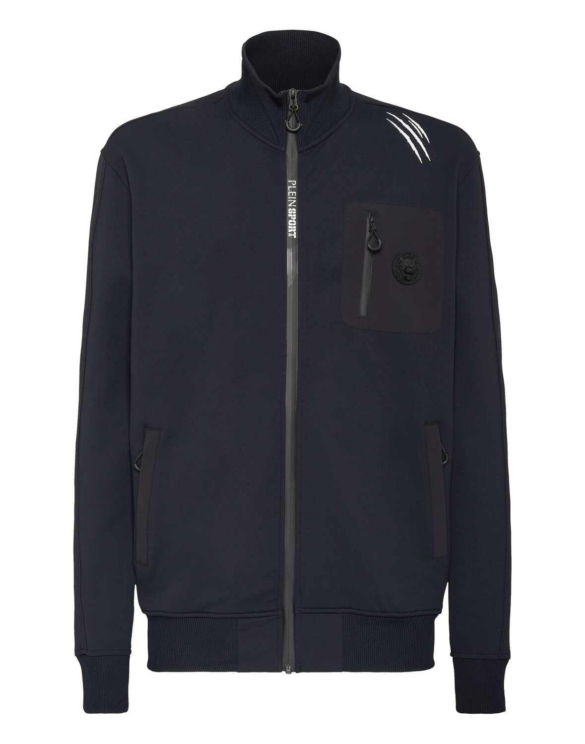 Plein Sport Толстовка с молнией 'Scratch' в черном цвете
Plein Sport Толстовка с молнией 'Scratch' в черном цвете