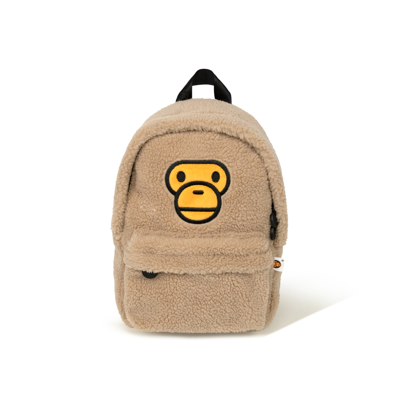 Рюкзак из ткани обычный унисекс светло-коричневый/тёмно-коричневый BABY MILO STORE BY A BATHING APE, тёмно-коричневый BWX 
Рюкзак из ткани обычный унисекс светло-коричневый/тёмно-коричневый BABY MILO STORE BY A BATHING APE, тёмно-коричневый BWX