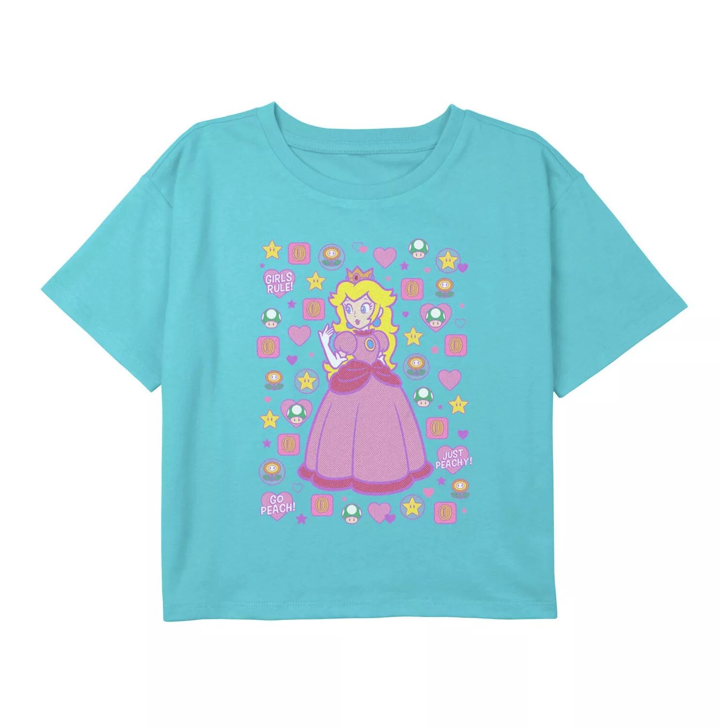 Футболка Nintendo Super Mario Bros Princess Peachtone для девочек 7–16 лет в подарок Licensed Character
Футболка Nintendo Super Mario Bros Princess Peachtone для девочек 7–16 лет в подарок Licensed Character