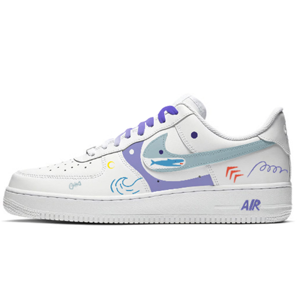 Nike Кроссовки Air Force 1 устойчивые к износу и скольжению низкие унисекс сине-белые, цвет Blue White
Nike Кроссовки Air Force 1 устойчивые к износу и скольжению низкие унисекс сине-белые, цвет Blue White