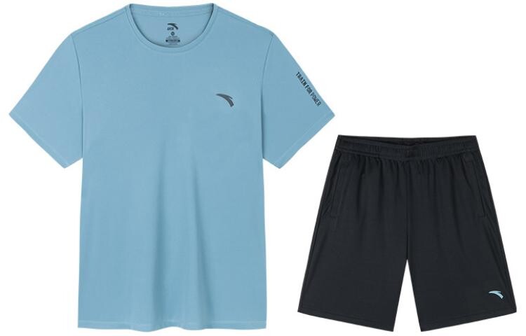 Разнообразие Тренировочная коллекция Повседневная спортивная одежда Мужской комплект Небесно-голубой Anta, голубой
Разнообразие Тренировочная коллекция Повседневная спортивная одежда Мужской комплект Небесно-голубой Anta, голубой