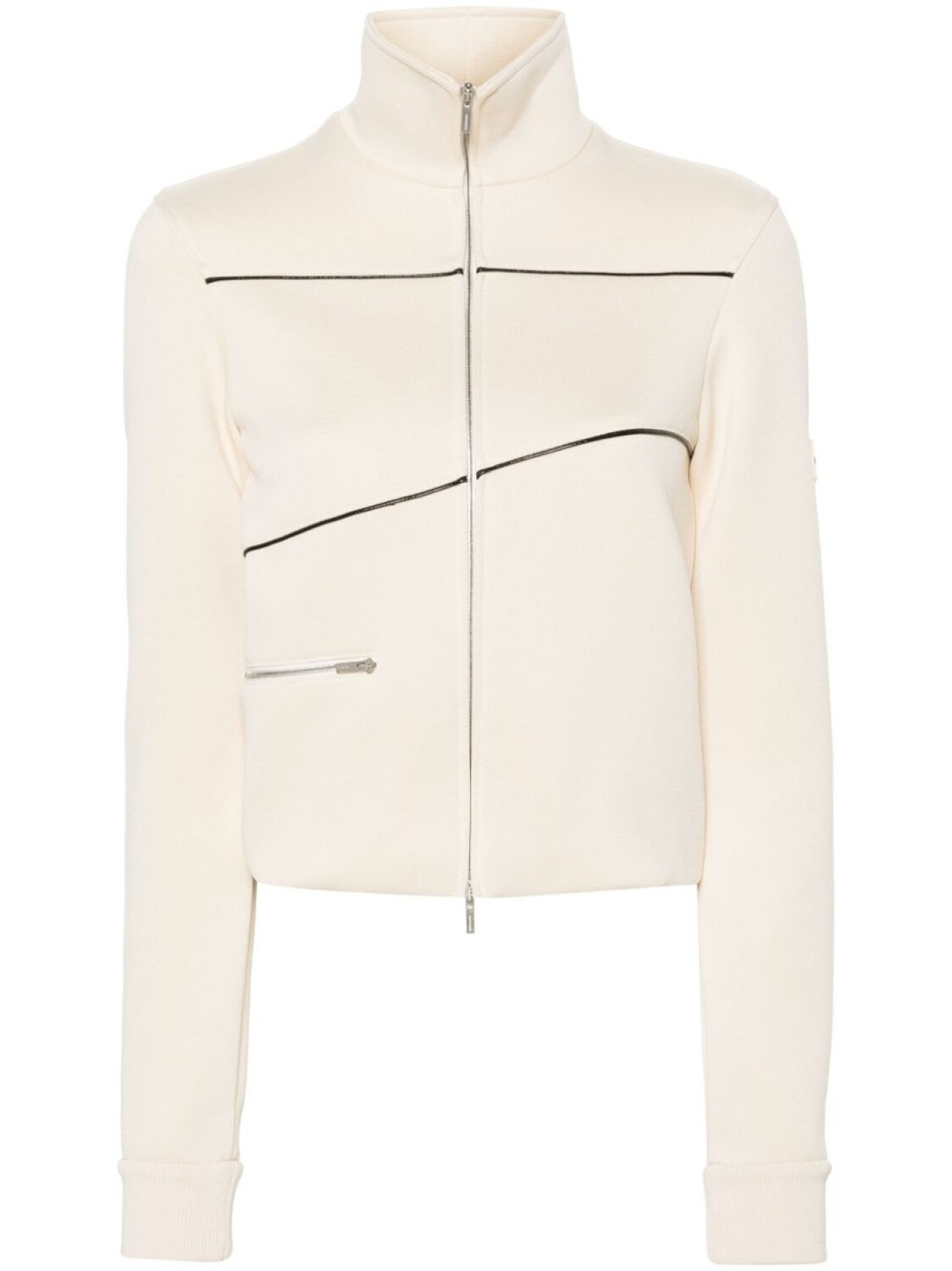 Бомбер с нашивкой-логотипом Ferragamo, нейтральный цвет
Бомбер с нашивкой-логотипом Ferragamo, нейтральный цвет