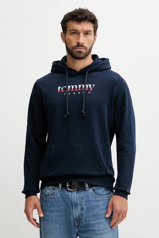 Хлопковая толстовка Tommy Jeans, темно-синий
Хлопковая толстовка Tommy Jeans, темно-синий