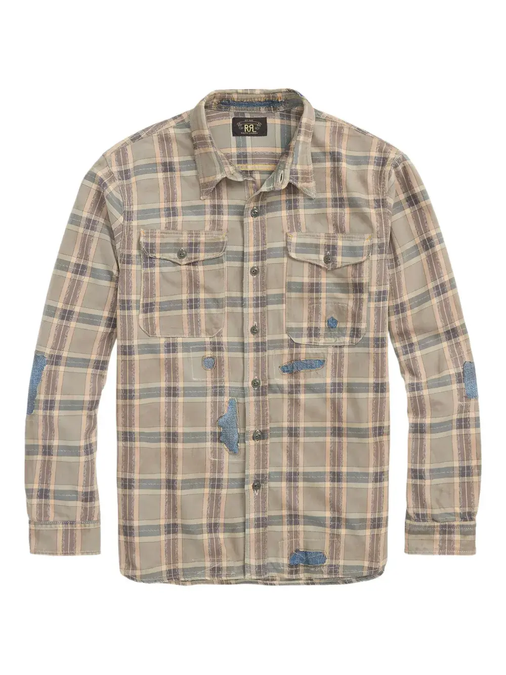 Рубашка в клетку Ralph Lauren RRL, нейтральный
Рубашка в клетку Ralph Lauren RRL, нейтральный