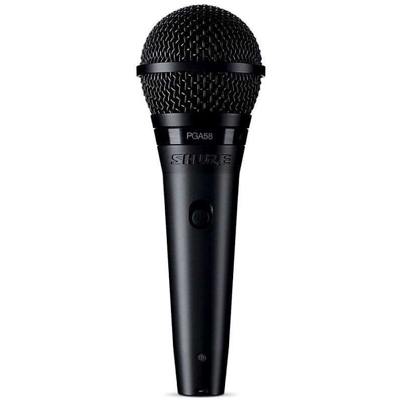 Динамический вокальный микрофон Shure PGA58-QTR
Динамический вокальный микрофон Shure PGA58-QTR