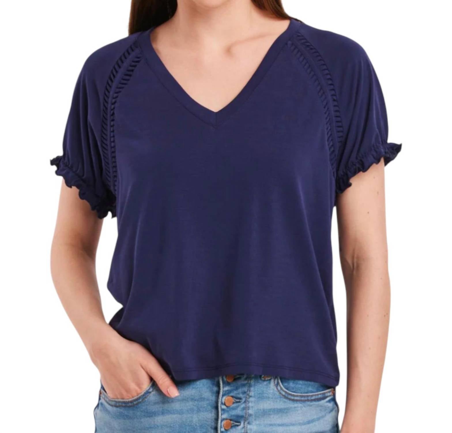 Топ Janara в электрическом индиго Another Love
Топ Janara в электрическом индиго Another Love