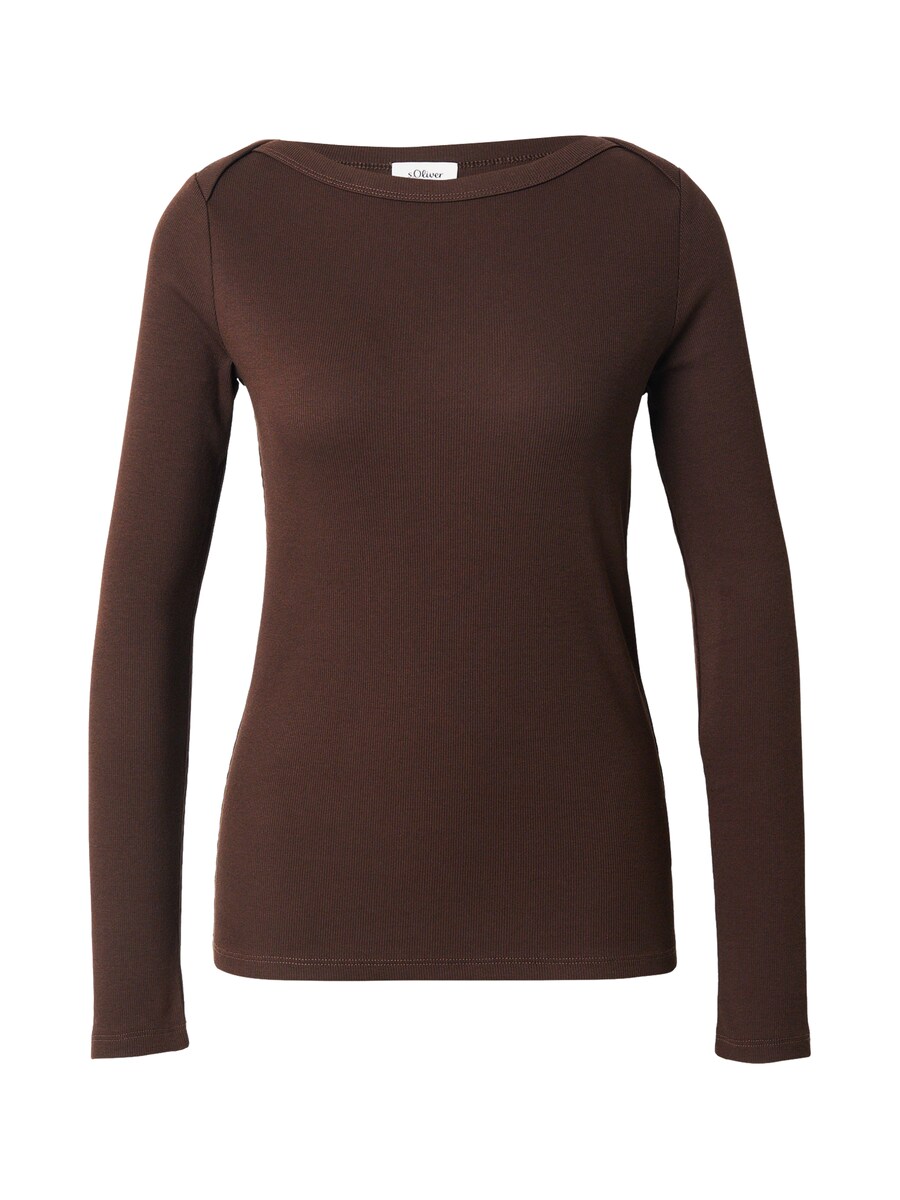 Рубашка s.Oliver, темно-коричневый
Рубашка s.Oliver, темно-коричневый