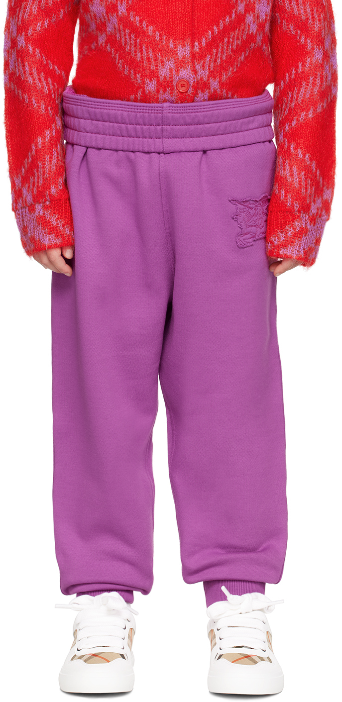 Детские фиолетовые спортивные штаны EKD Burberry
Детские фиолетовые спортивные штаны EKD Burberry