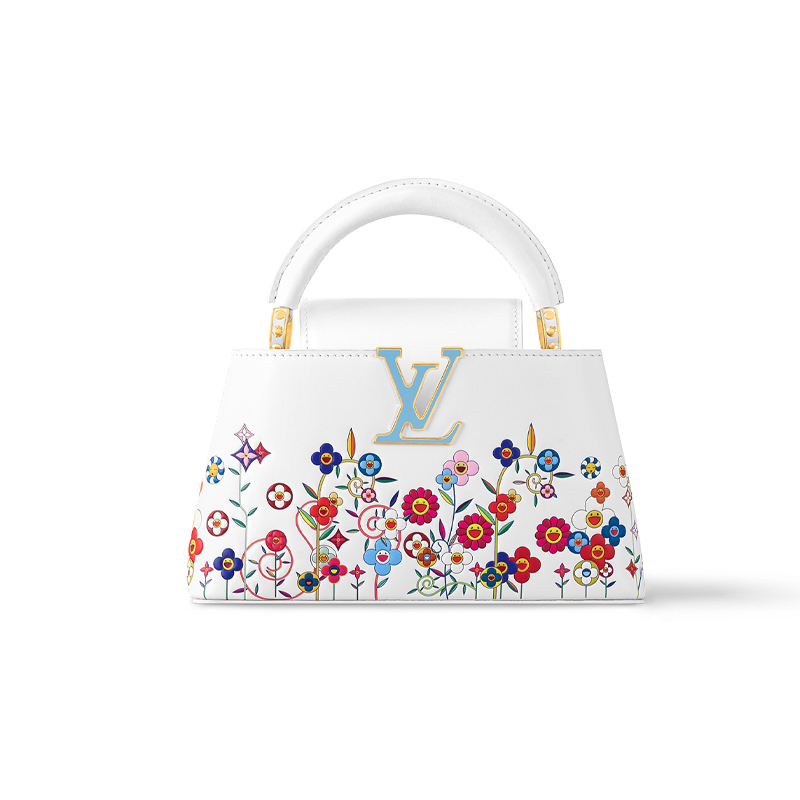 LOUIS VUITTON Сумка-сумка-багет Takashi Murakami Capucines East West Mini белая
LOUIS VUITTON Сумка-сумка-багет Takashi Murakami Capucines East West Mini белая