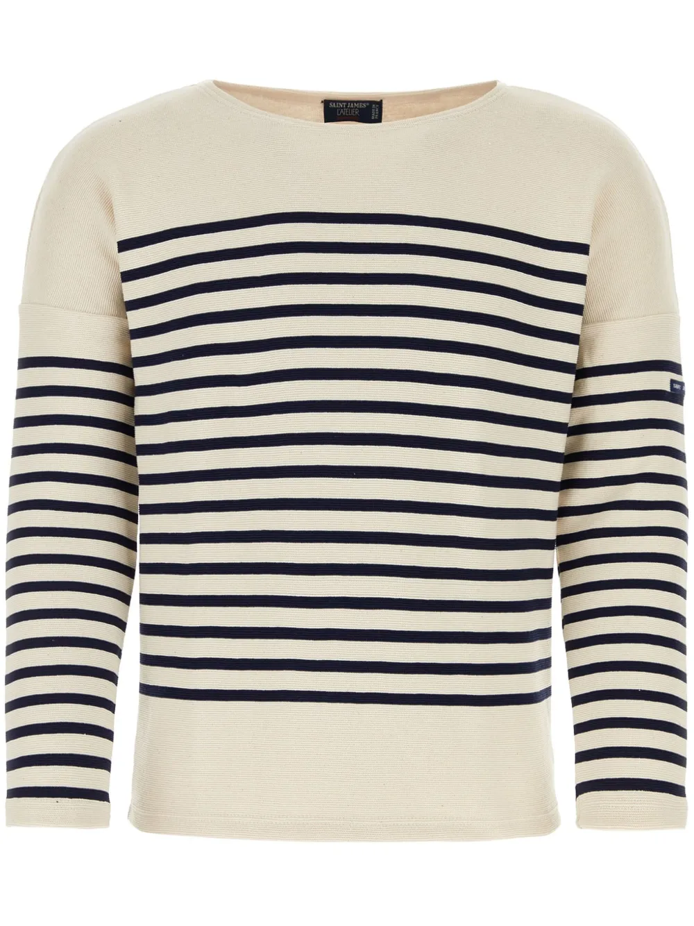 Джемпер в полоску Saint James, нейтральный
Джемпер в полоску Saint James, нейтральный