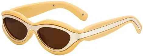 Женские круглые солнцезащитные очки в стиле панк 2027 года, цельные солнцезащитные очки в стиле стимпанк для женщин, винтажные очки MTZJH, C5 Yellow Brown
Женские круглые солнцезащитные очки в стиле панк 2027 года, цельные солнцезащитные очки в стиле стимпанк для женщин, винтажные очки MTZJH, C5 Yellow Brown