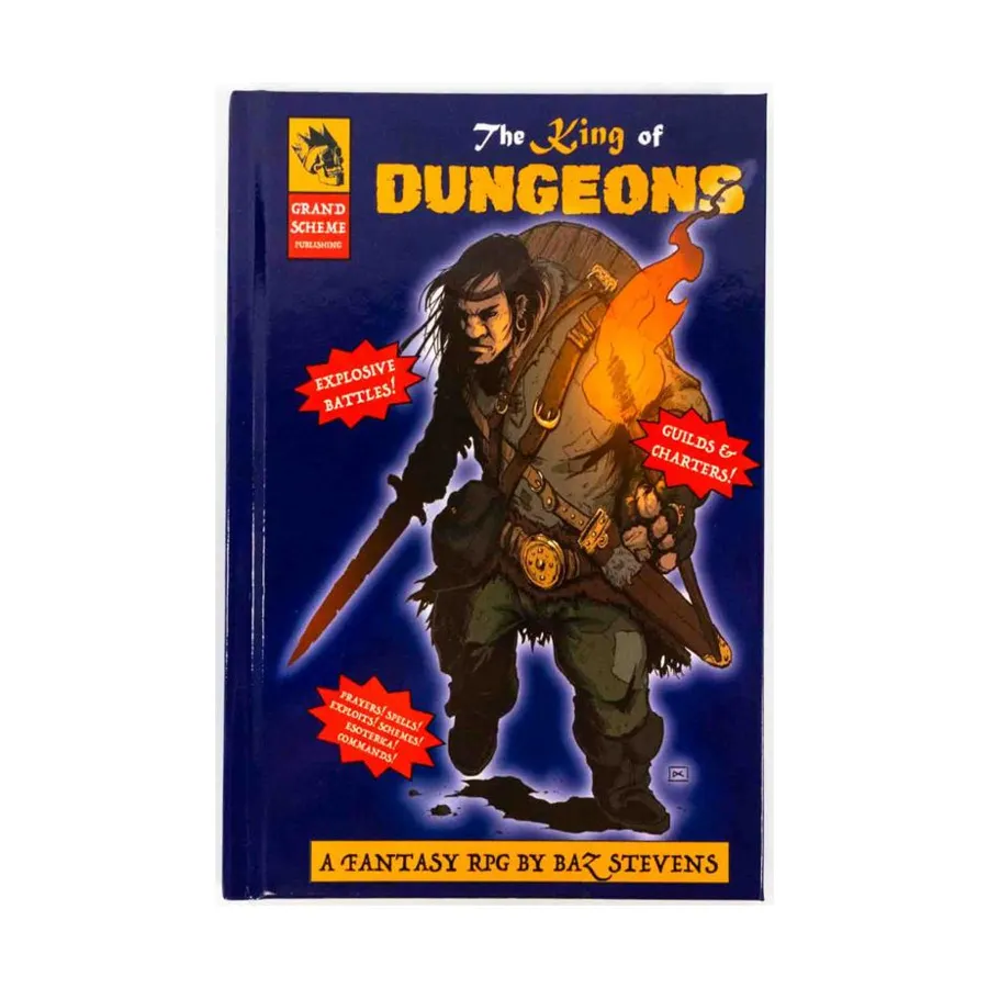 King of Dungeons (POD, Black & White), Role Playing Games (Grand Scheme Publishing), твердый переплет
King of Dungeons (POD, Black & White), Role Playing Games (Grand Scheme Publishing), твердый переплет