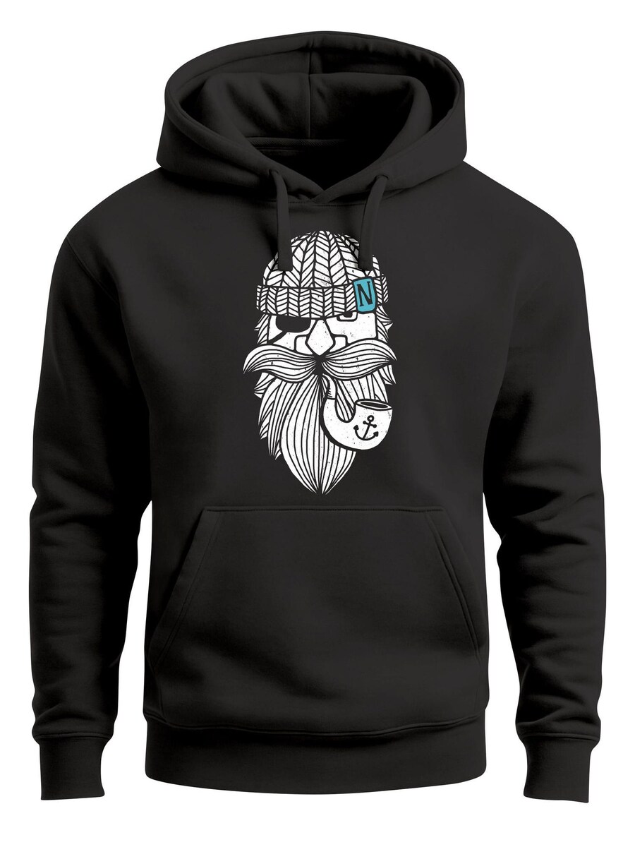 Толстовка Neverless Sailor Captain mit Pfeife, черный
Толстовка Neverless Sailor Captain mit Pfeife, черный