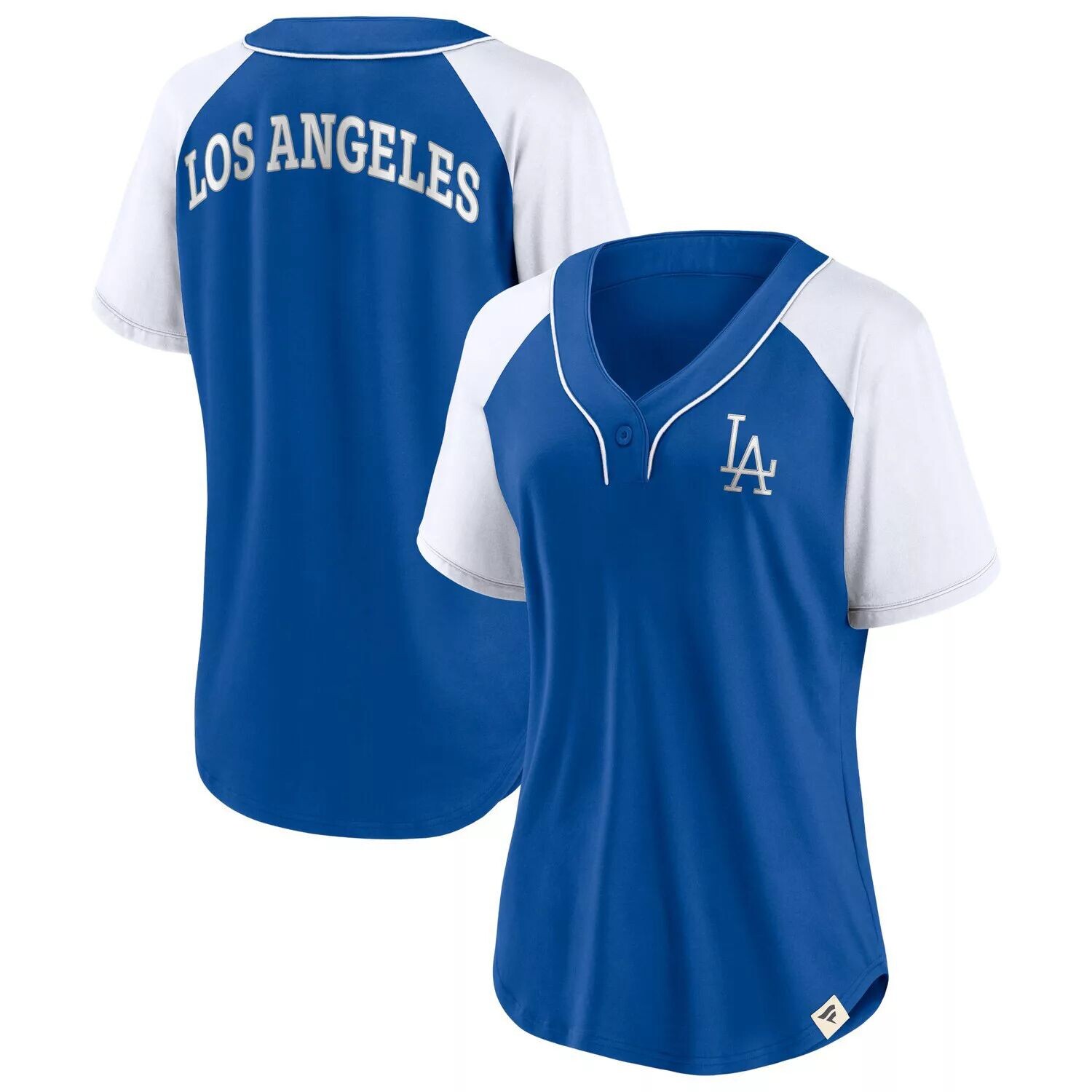 Женская футболка Fanatics Royal Los Angeles Dodgers Bunt Raglan с v-образным вырезом Fanatics
Женская футболка Fanatics Royal Los Angeles Dodgers Bunt Raglan с v-образным вырезом Fanatics