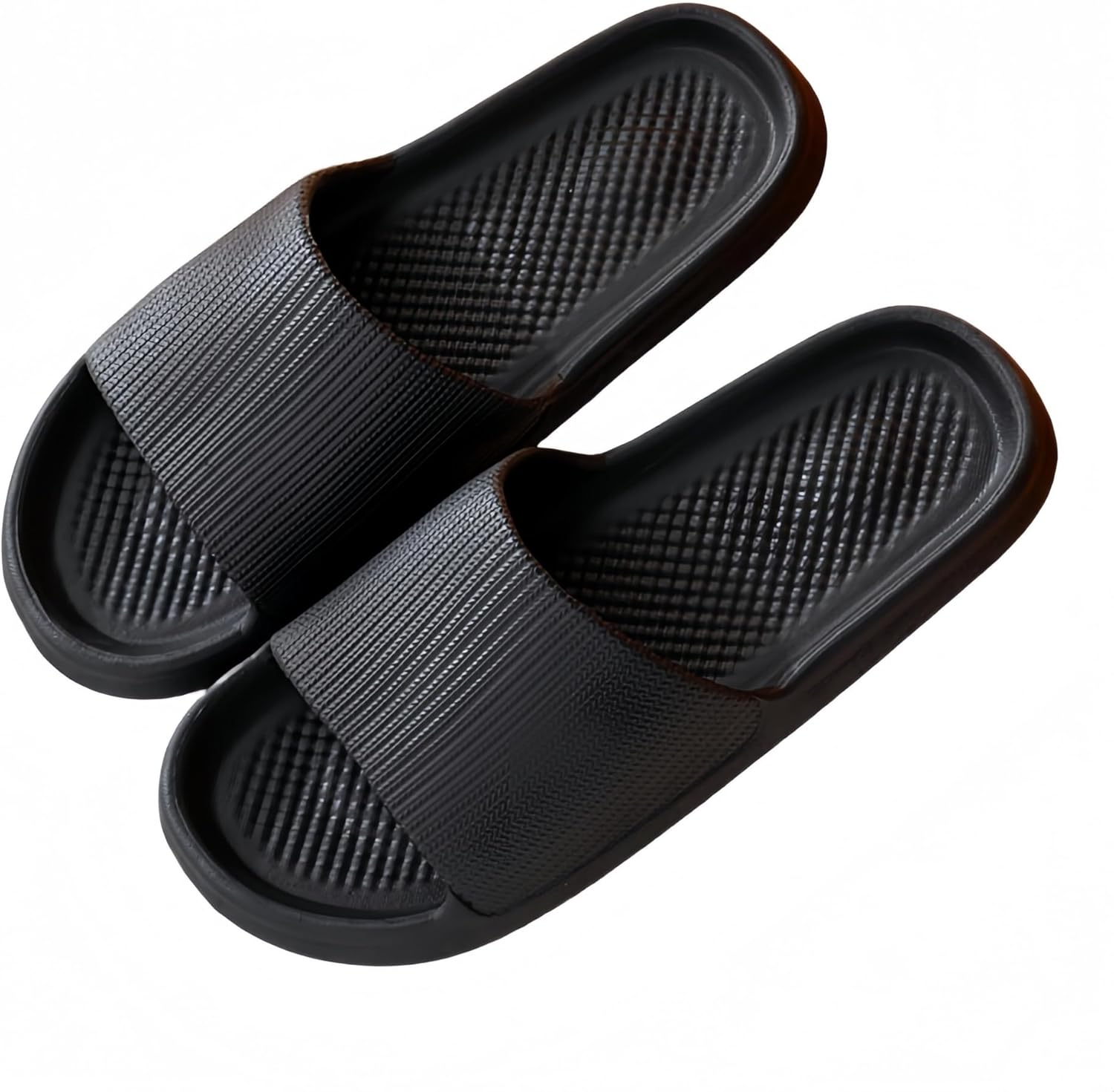 Легкие быстросохнущие шлепанцы icosylify для женщин и мужчин, нескользящие летние душевые сандалии, для использования дома и на улице, черный
Легкие быстросохнущие шлепанцы icosylify для женщин и мужчин, нескользящие летние душевые сандалии, для использования дома и на улице, черный