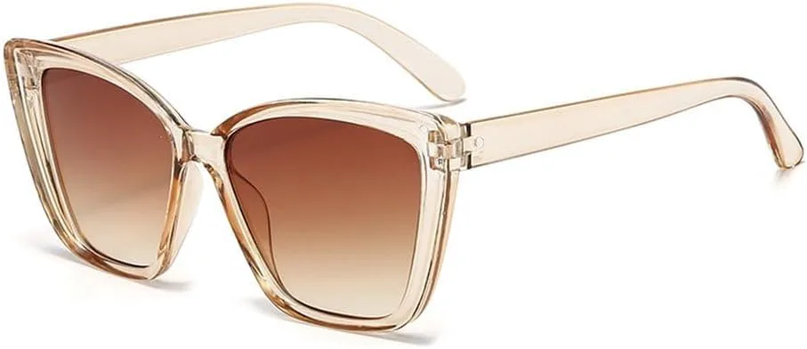 Винтажные солнцезащитные очки «кошачий глаз» для женщин, квадратная маленькая оправа, ретро-стиль, модные солнцезащитные очки для женщин GHVWYX, Trans Tea
Винтажные солнцезащитные очки «кошачий глаз» для женщин, квадратная маленькая оправа, ретро-стиль, модные солнцезащитные очки для женщин GHVWYX, Trans Tea