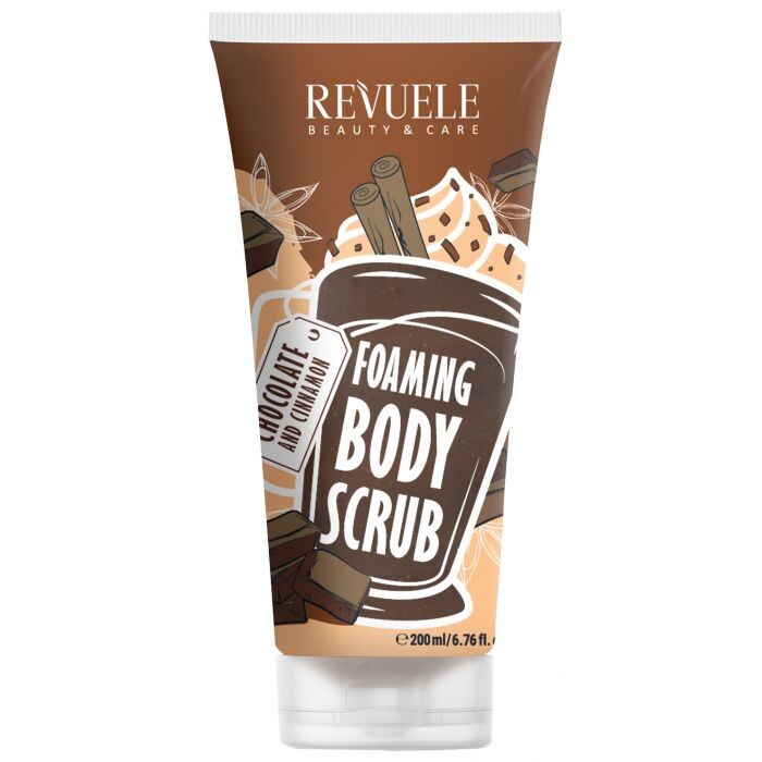 Скраб для тела Foaming Body Scrub Exfoliante Corporal de Chocolate y Canela Revuele, 200 ml
Скраб для тела Foaming Body Scrub Exfoliante Corporal de Chocolate y Canela Revuele, 200 ml