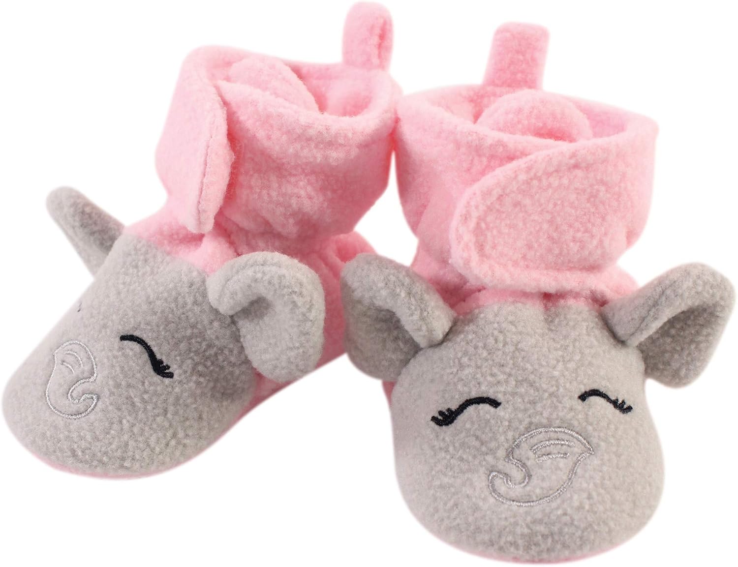 Теплые флисовые пинетки Hudson Baby для мальчиков и девочек, Pink Gray Elephant
Теплые флисовые пинетки Hudson Baby для мальчиков и девочек, Pink Gray Elephant