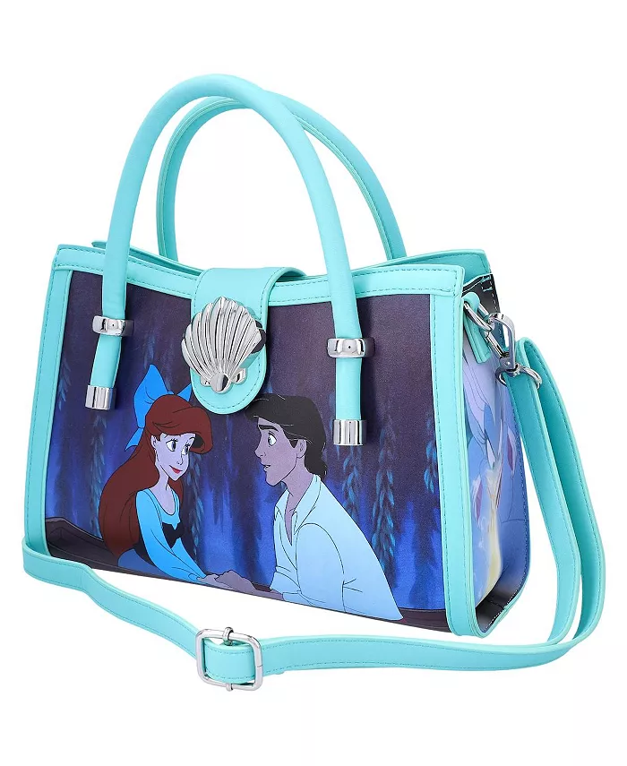 Женская синяя сумочка-кроссбоди The Little Mermaid Kiss the Girl Frame с застежкой на пряжку Loungefly
Женская синяя сумочка-кроссбоди The Little Mermaid Kiss the Girl Frame с застежкой на пряжку Loungefly