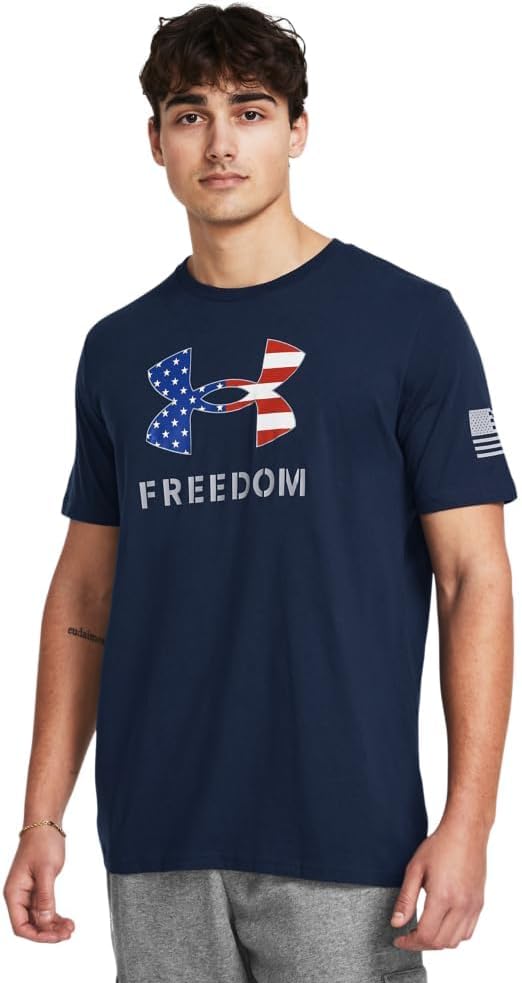 Футболка с коротким рукавом Under Armour Freedom Graphic, (408) Academy/Steel/Logo
Футболка с коротким рукавом Under Armour Freedom Graphic, (408) Academy/Steel/Logo