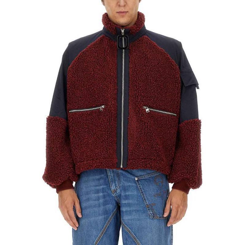 Красная цветная застегивающаяся на молнию флисовая куртка-бомбер JW Anderson, Красный, Красная цветная застегивающаяся на молнию флисовая куртка-бомбер JW Anderson
Красная цветная застегивающаяся на молнию флисовая куртка-бомбер JW Anderson, Красный, Красная цветная застегивающаяся на молнию флисовая куртка-бомбер JW Anderson
