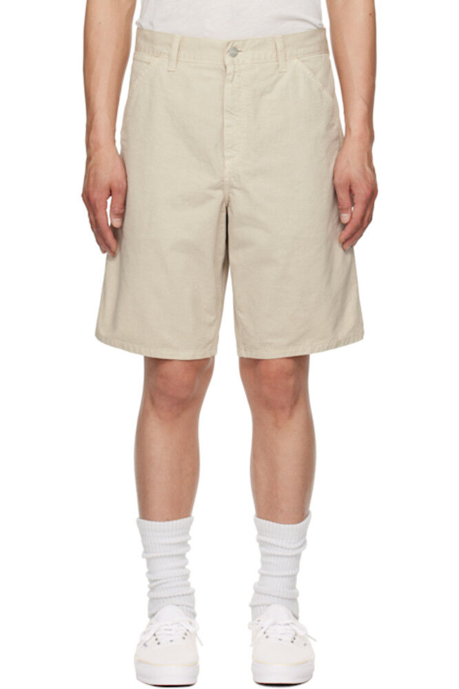 Бежевые шорты до колена Carhartt Work In Progress
Бежевые шорты до колена Carhartt Work In Progress