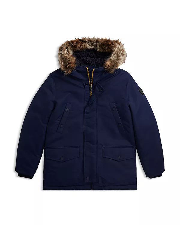 Детская парка с отделкой из искусственного меха - для подростков постарше Ralph Lauren, синий
Детская парка с отделкой из искусственного меха - для подростков постарше Ralph Lauren, синий