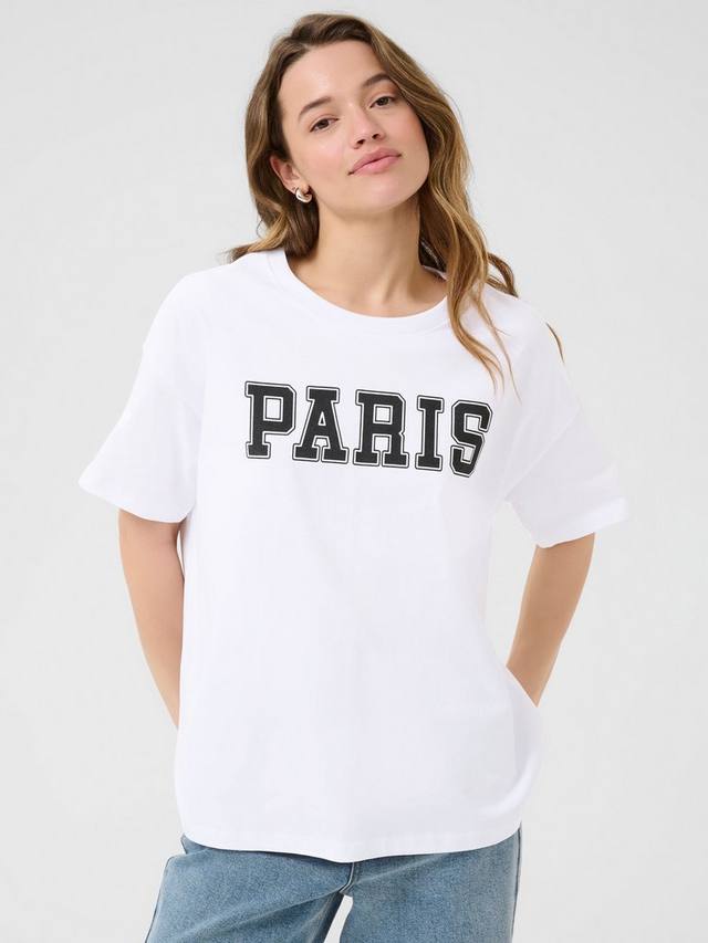 Графическая футболка Adelina Paris KAFFE, White/Multi
Графическая футболка Adelina Paris KAFFE, White/Multi