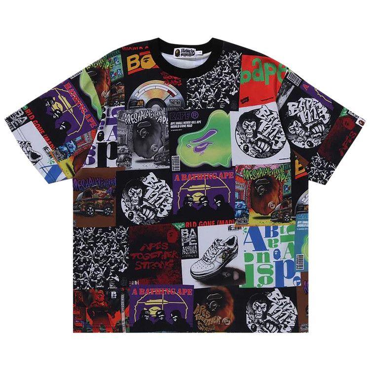 Футболка BAPE Album Monogram Tee 'Multicolor'
Футболка BAPE Album Monogram Tee 'Multicolor'