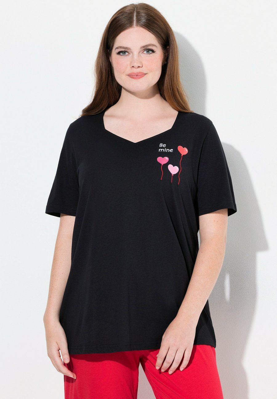 Пижамный топ Ulla Popken MIX-AND-MATCH SHORT SLEEVE, Black
Пижамный топ Ulla Popken MIX-AND-MATCH SHORT SLEEVE, Black