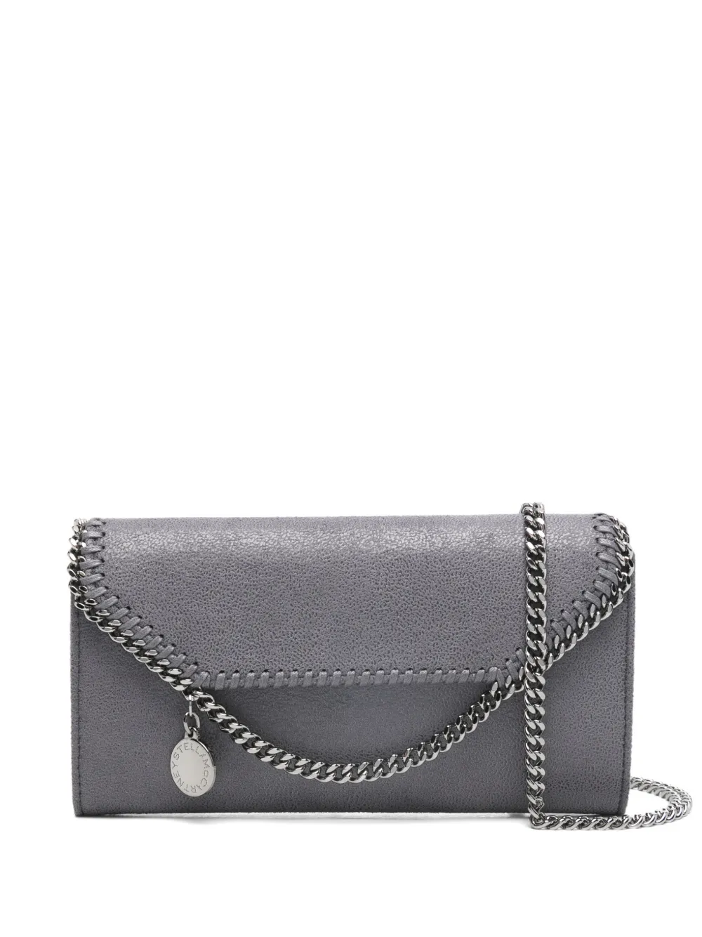 Цепочный кошелек Falabella Stella Mccartney, серый
Цепочный кошелек Falabella Stella Mccartney, серый
