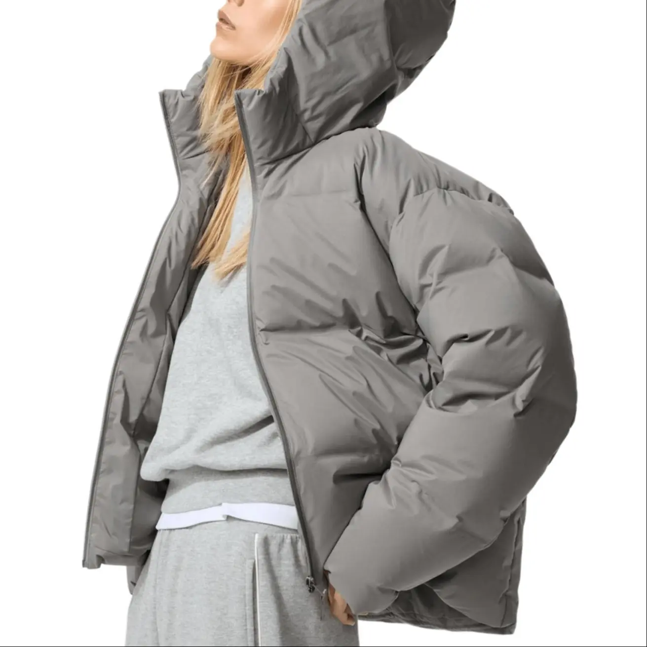 Куртка Seamless Down Collection FW25 для женщин UNIQLO, lead серый
Куртка Seamless Down Collection FW25 для женщин UNIQLO, lead серый