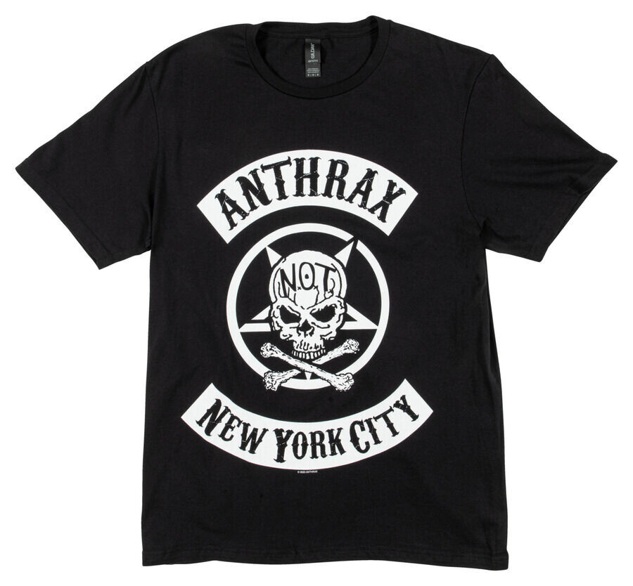 Футболка с черепом Anthrax Biker, черный
Футболка с черепом Anthrax Biker, черный