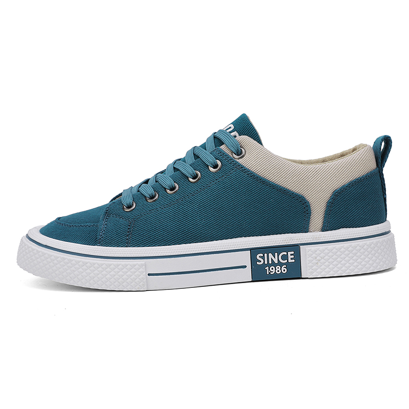 RENBEN Антискользящие и износостойкие легкие низкие скейтерские кроссовки мужские - синие, цвет Blue
RENBEN Антискользящие и износостойкие легкие низкие скейтерские кроссовки мужские - синие, цвет Blue