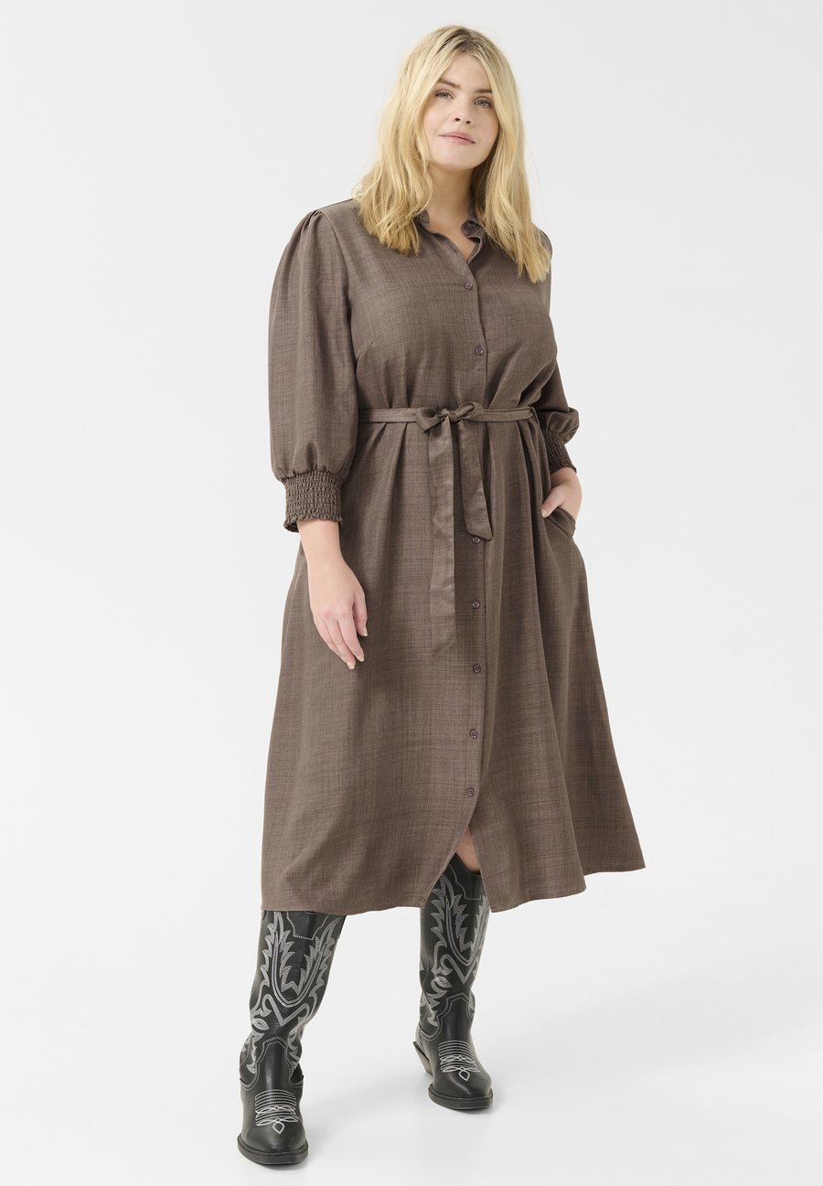 Платье Kaffe Curve Shirt dress, Deep Taupe Cc/Brown
Платье Kaffe Curve Shirt dress, Deep Taupe Cc/Brown