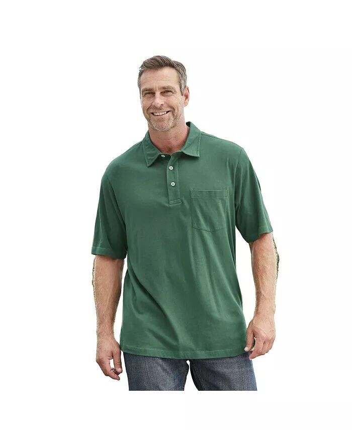 Легкая футболка-поло без усадки Big & Tall KingSize, зеленый
Легкая футболка-поло без усадки Big & Tall KingSize, зеленый