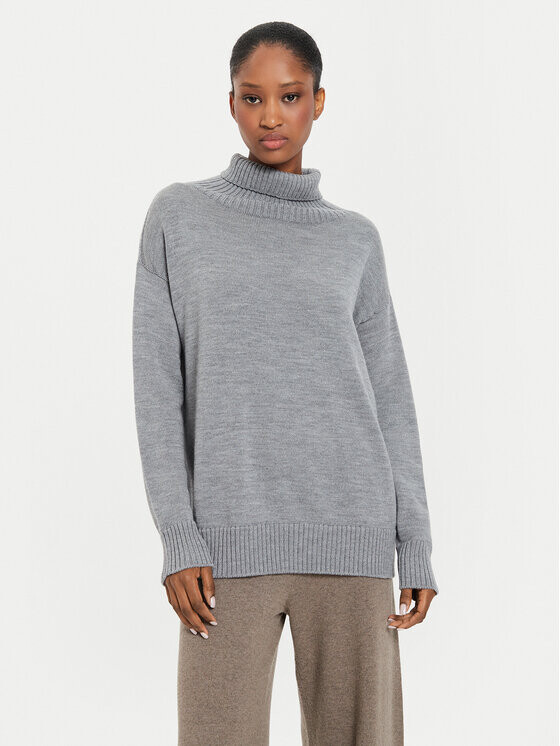 Свитер-Водолазка свободного кроя Max Mara Leisure, серый
Свитер-Водолазка свободного кроя Max Mara Leisure, серый