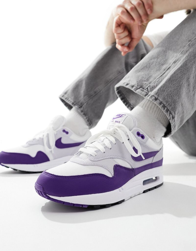 Кроссовки Nike Air Max 1 SE белого, серого и фиолетового цвета, Фиолетовый, Кроссовки Nike Air Max 1 SE белого, серого и фиолетового цвета
Кроссовки Nike Air Max 1 SE белого, серого и фиолетового цвета, Фиолетовый, Кроссовки Nike Air Max 1 SE белого, серого и фиолетового цвета