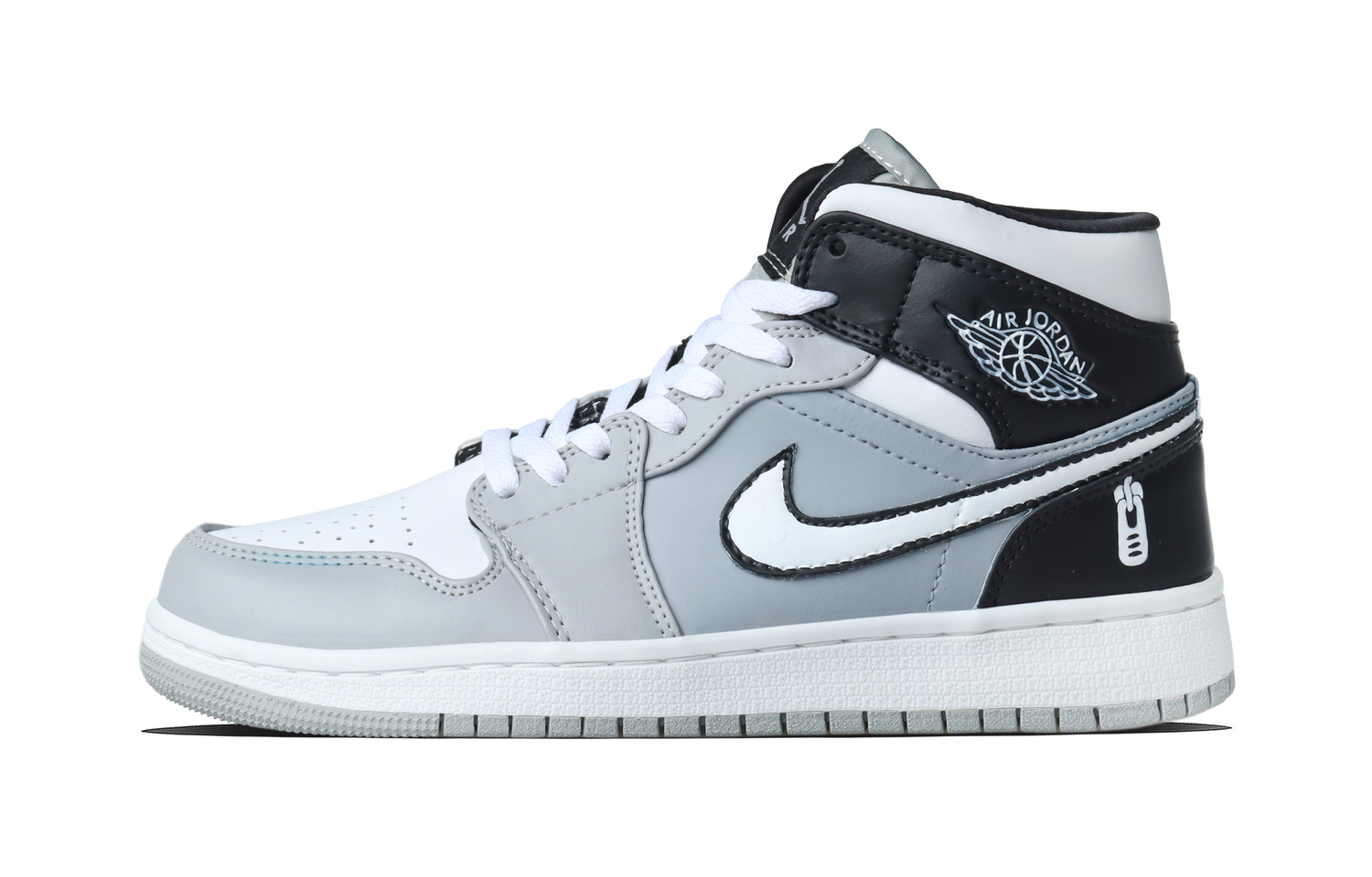 Jordan Кроссовки Air 1 Dark Gray Domain Abrasion Resistant Mid top Vintage Basketball Shoes Unisex Gray
Jordan Кроссовки Air 1 Dark Gray Domain Abrasion Resistant Mid top Vintage Basketball Shoes Unisex Gray