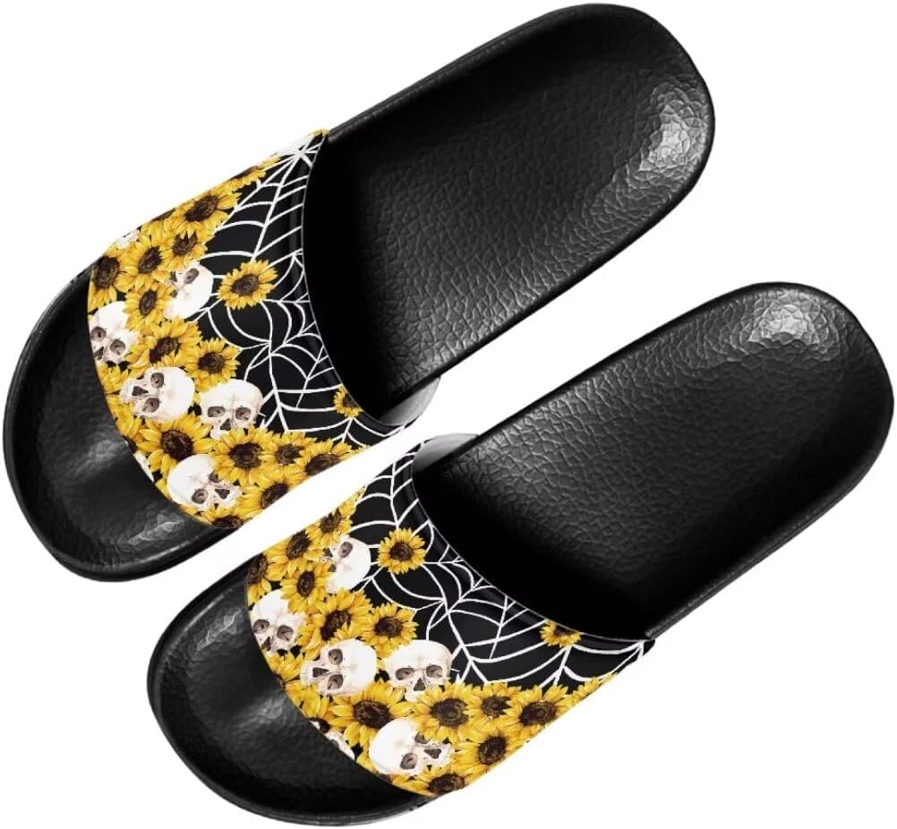 Унисекс тапочки Mumeson, домашняя обувь, летние нескользящие пляжные сандалии, легкие тапочки для дома и улицы, размеры США 5-11, Skull-2
Унисекс тапочки Mumeson, домашняя обувь, летние нескользящие пляжные сандалии, легкие тапочки для дома и улицы, размеры США 5-11, Skull-2