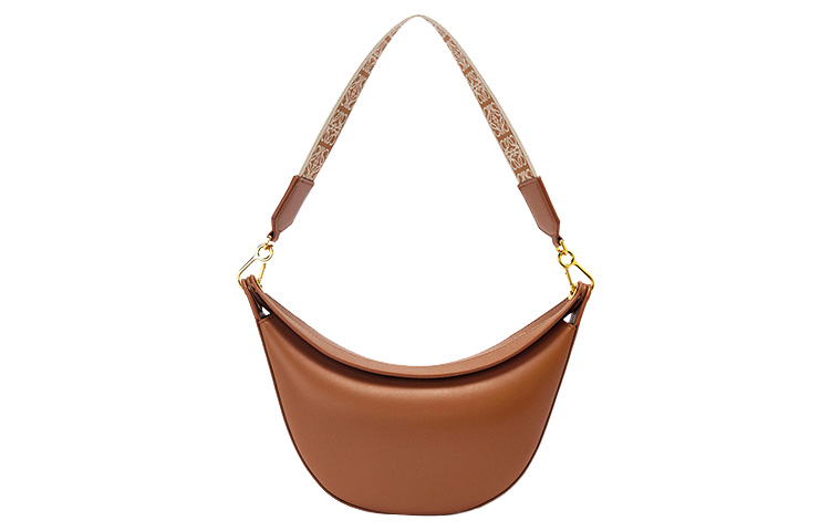 Сумка через плечо из сафьяновой кожи с жаккардовой тканью женская коричневая LOEWE
Сумка через плечо из сафьяновой кожи с жаккардовой тканью женская коричневая LOEWE