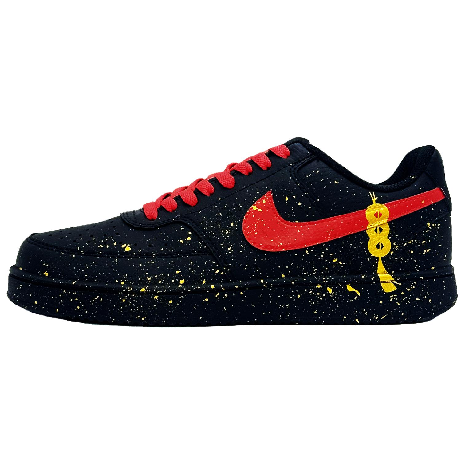 Nike Скейтбордные кроссовки Court Vision 1, унисекс, низкие, красно-золотые
Nike Скейтбордные кроссовки Court Vision 1, унисекс, низкие, красно-золотые