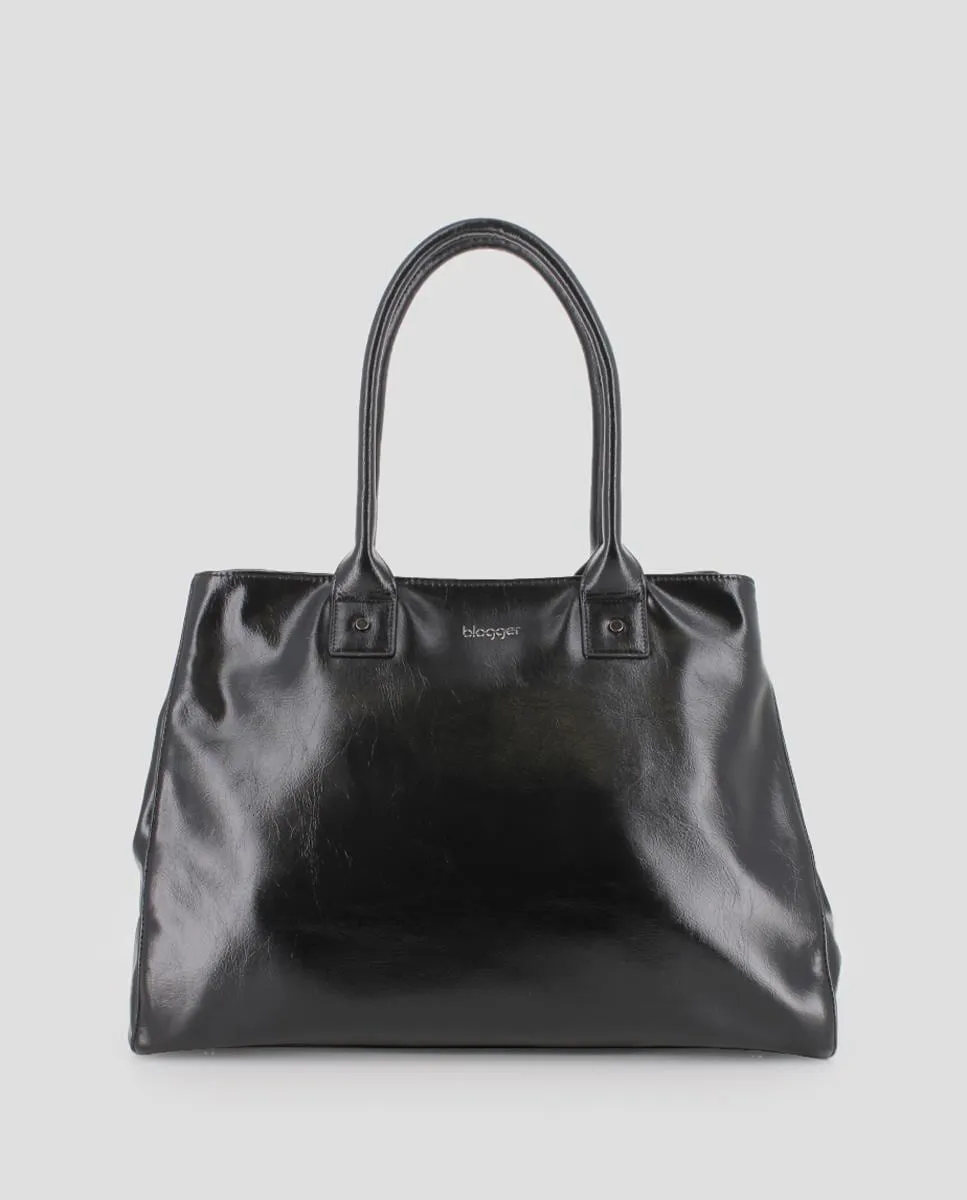 Женская сумка через плечо с ручками и регулируемым ремешком Blogger, черный
Женская сумка через плечо с ручками и регулируемым ремешком Blogger, черный