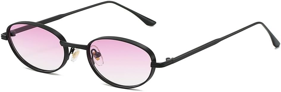 Солнцезащитные очки UV400 с защитой от УФ-излучения — маленькая оправа, овальная металлическая, для женщин и мужчин, для бега и занятий спортом на открытом воздухе UYPTK, Pink
Солнцезащитные очки UV400 с защитой от УФ-излучения — маленькая оправа, овальная металлическая, для женщин и мужчин, для бега и занятий спортом на открытом воздухе UYPTK, Pink