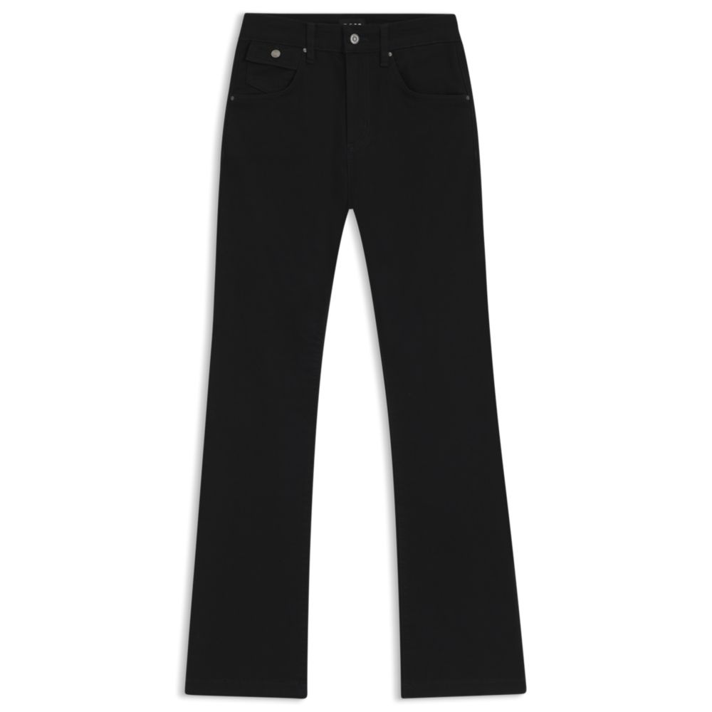 Свободные джинсы в черном стрейче BOSS
Свободные джинсы в черном стрейче BOSS