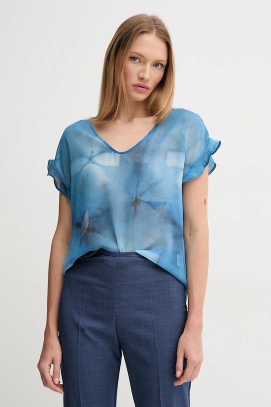 Блузка Sandro Ferrone, синий
Блузка Sandro Ferrone, синий