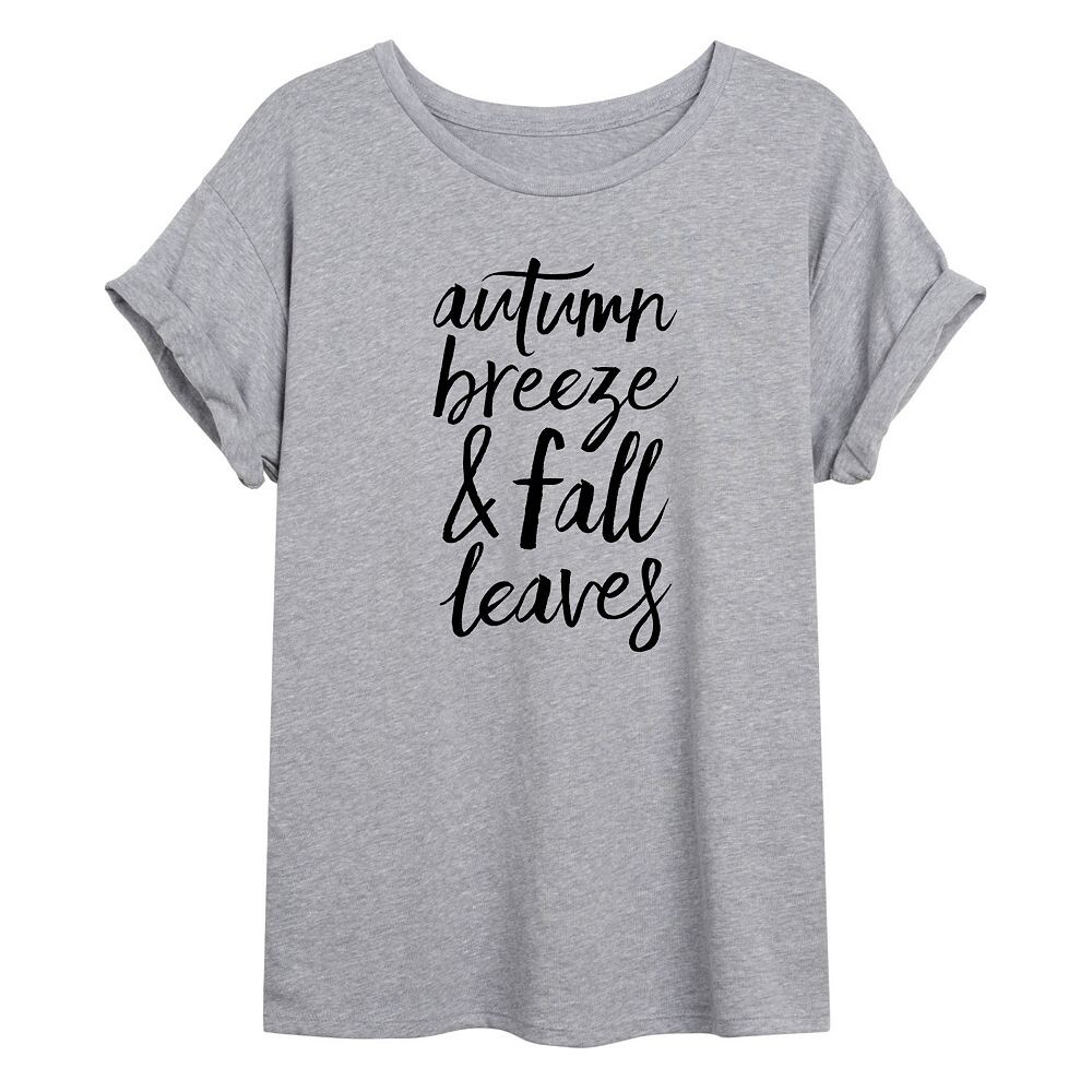 Детская футболка оверсайз с рисунком Autumn Breeze Leaves Licensed Character, серый
Детская футболка оверсайз с рисунком Autumn Breeze Leaves Licensed Character, серый