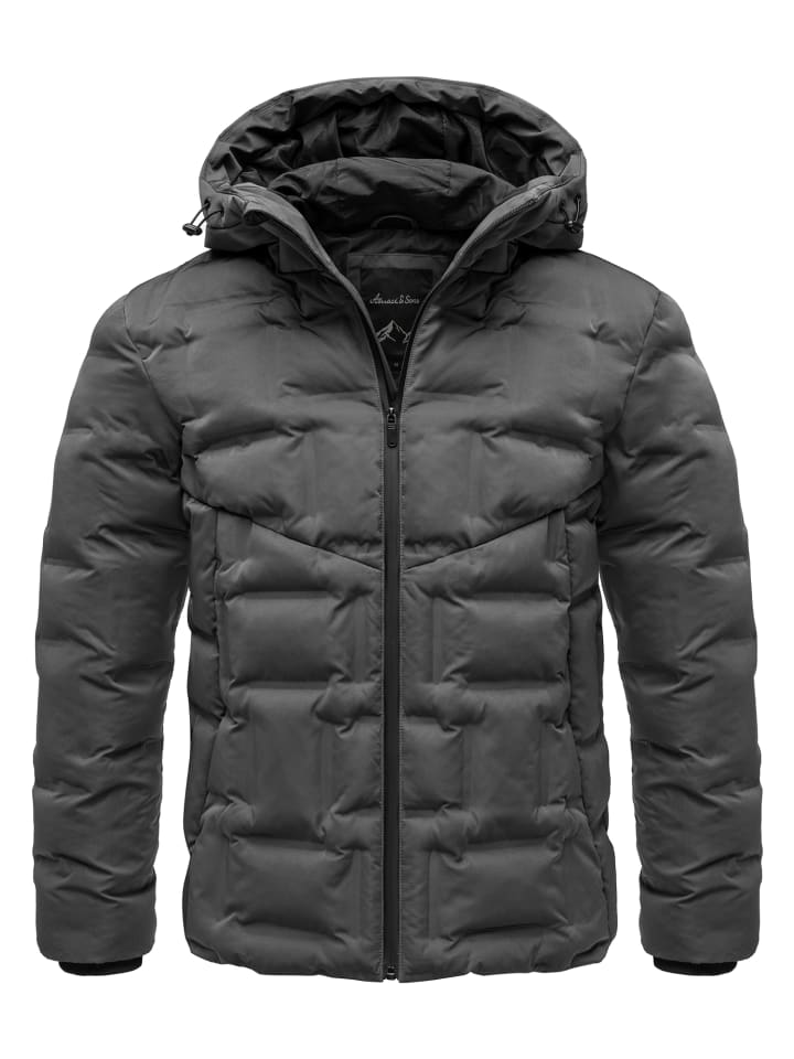 Зимняя куртка CORBIN темно-серого цвета Amaci&Sons
Зимняя куртка CORBIN темно-серого цвета Amaci&Sons