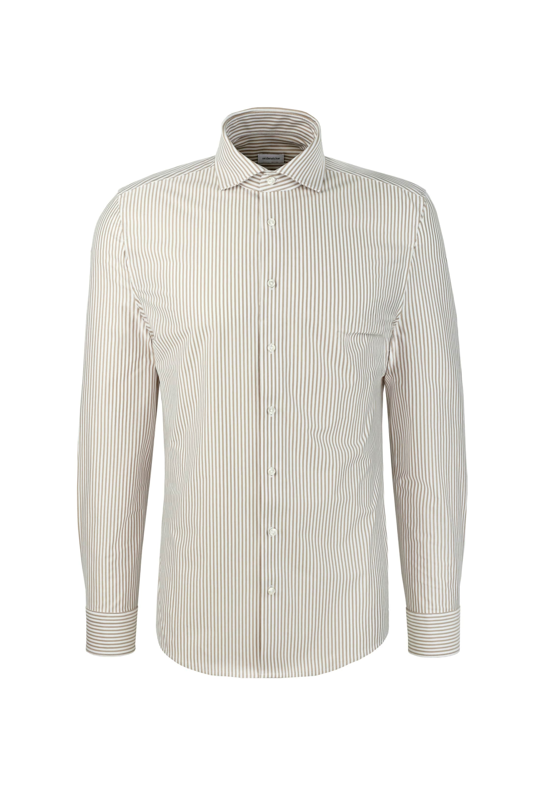 SEIDENSTICKER Деловая рубашка приталенного кроя 'Smart Performance' в бежевом цвете
SEIDENSTICKER Деловая рубашка приталенного кроя 'Smart Performance' в бежевом цвете