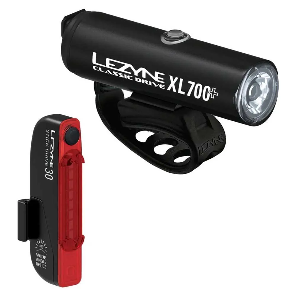 Комплект велосипедных фонарей Lezyne Classic Drive XL 700+ / Stick Drive, серебряный
Комплект велосипедных фонарей Lezyne Classic Drive XL 700+ / Stick Drive, серебряный
